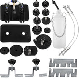 VEVOR Pneumatic Air Pressure Bleeder, Brake Pressure Bleeding Tool Portable Brake and Clutch Bleeder Valve System Kit Garage Workshop Mechanics Brake Oil and Fluid Extractor Bleeder Tool - Extra Image