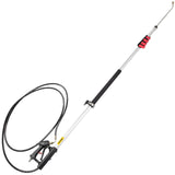 VEVOR Telescoping Pressure Washer Wand, 20 ft 5-Section Length Adjustable, Max. 4000 PSI Fit for 3/8'' Quick Connection, 5 Spray Nozzles, Belt, for