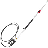 VEVOR Telescoping Pressure Washer Wand, 20 ft 5-Section Length Adjustable, Max. 4000 PSI Fit for 3/8'' Quick Connection, 5 Spray Nozzles, Belt, for Roof, Fence, Gutter, Silver - Extra Image