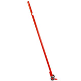 Prylever Bar 3T Capacity Steel Pry Lever Bar Heavy Duty with Wheels Prylever with 1.5 m Length Handle