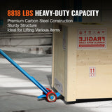 VEVOR Pallet Buster, 152.4 cm Handle, 4 ton Weight Capacity, Q235 Carbon Steel, Heavy Duty Deck Wrecker Demolition Wood Pallet Tool Breaker Pry Bar Puller for Efficient and Effortless Board Removal - Top-Down View