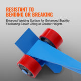 VEVOR Pallet Buster, 152.4 cm Handle, 4 ton Weight Capacity, Q235 Carbon Steel, Heavy Duty Deck Wrecker Demolition Wood Pallet Tool Breaker Pry Bar Puller for Efficient and Effortless Board Removal - 45-Degree Angle