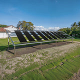 VEVOR Solar Pool Heater 1235 x 3100mm Aboveground & Inground Pool Heating System