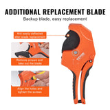 VEVOR PVC Pipe Cutter, 0-2-1/2