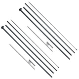 VEVOR Feather Flag Pole Kit 2 Packs Swooper Flag Pole 16.3 ft with Ground Stakes - Extra Image
