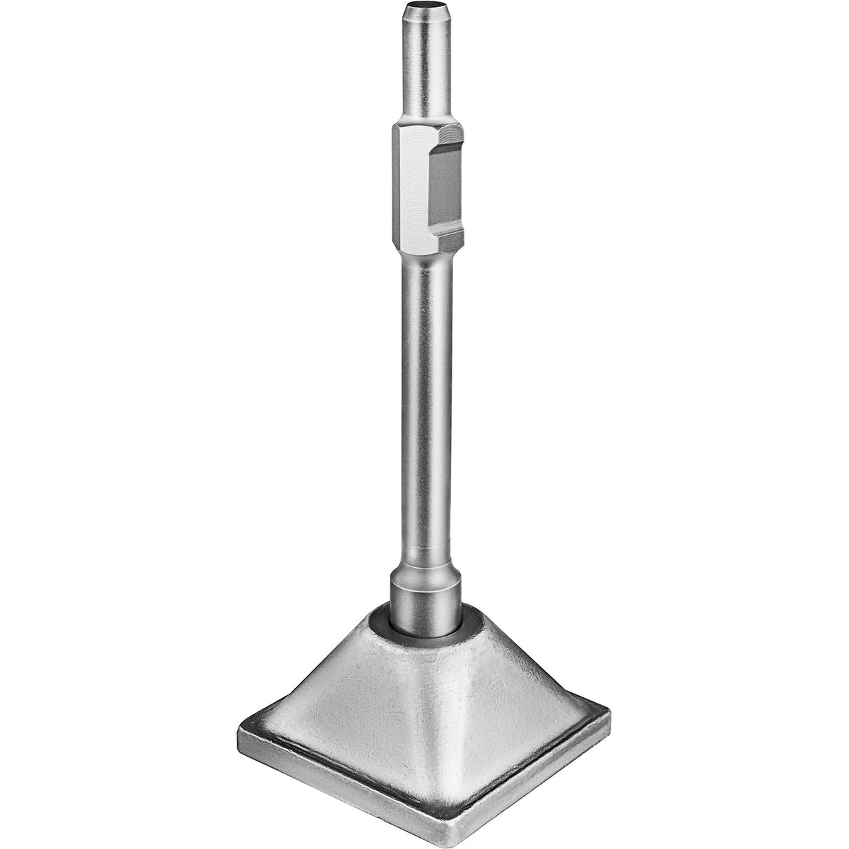 VEVOR Jack Hammer 1-1/8 Tamper Shank, Dirt Tamper 6x6 Compactor Plate with Electric Chisel Dirt Compactor, Demolition Jackhammer Bits Solid Compactor