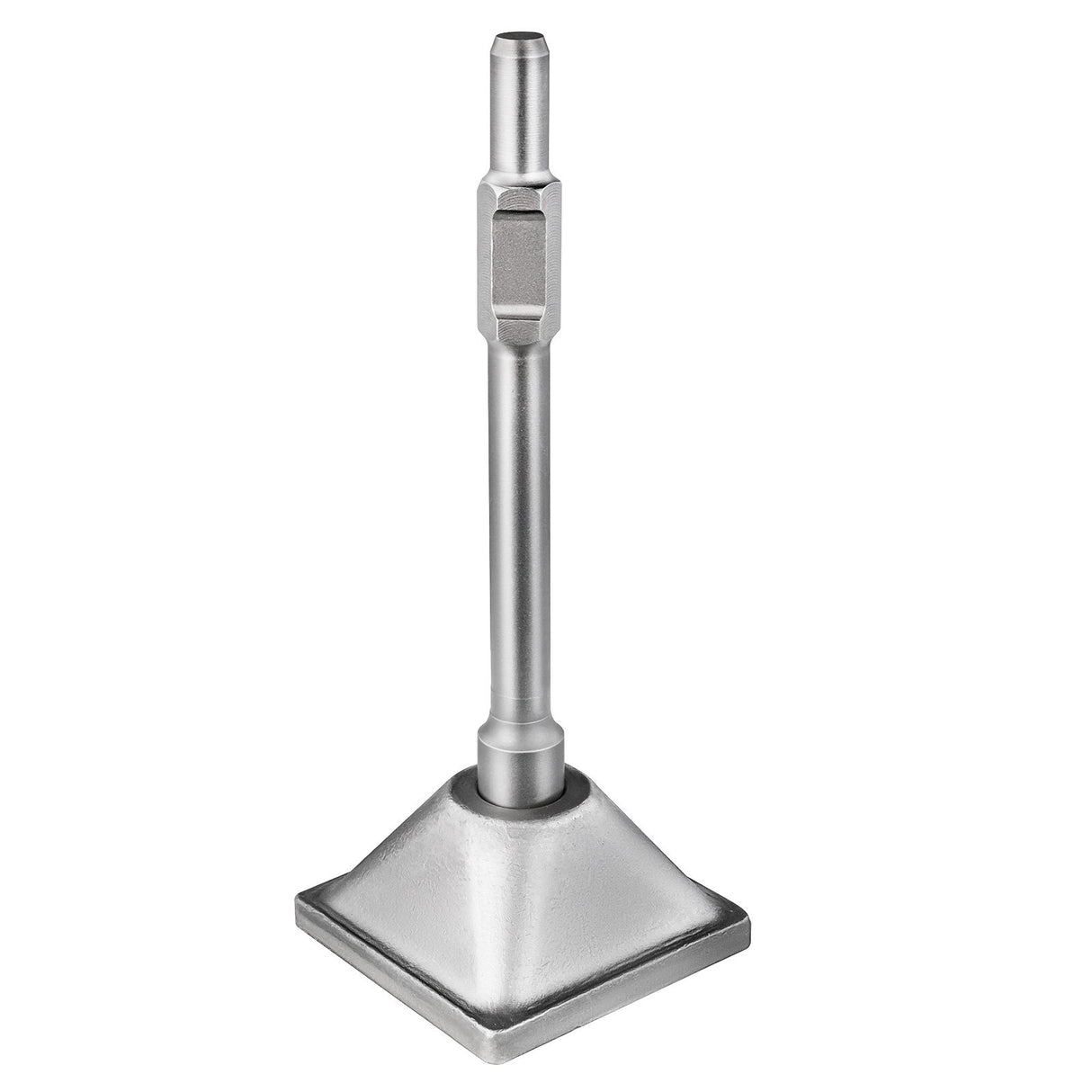 VEVOR Jack Hammer 1-1/8 Tamper Shank, Dirt Tamper 6x6 Compactor Plate with Electric Chisel Dirt Compactor, Demolition Jackhammer Bits Solid Compactor