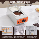 VEVOR Chocolate Tempering Machine, 2 Tanks Chocolate Melting Pot with TEMP Control, 800W Stainless S