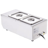 VEVOR Chocolate Tempering Machine, 2 Tanks Chocolate Melting Pot with TEMP Control, 800W Stainless Steel Electric Commercial Food Warmer For Chocolate/Milk/Cream Melting and Heating - Extra Image