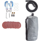 VEVOR Drywall Sander 750W Electric, Electric Sander Variable Speed 800-1750RPM, Drywall Sander Foldable Sheetrock Sander, with Telescope Handle ,Vacuum Bag Drywall Sanders 6 Sand Pads - Extra Image