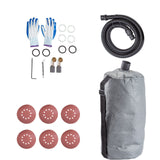 VEVOR Drywall Sander 750W, Electric Drywall Sander, Foldable Sheetrock Sander, with Telescope Handle, Electric Sander, Variable Speed 800-1750 RPM, Wall Sander, with LED Strip Light and Vacuum Bag - Extra Image