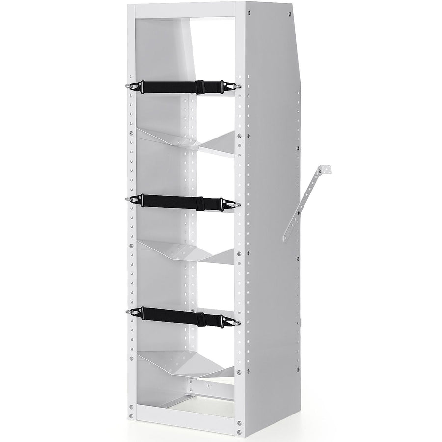 Refrigerant Tank Rack, with 3 x 30-50lb Bottle Tanks, Cylinder Tank Rack 372 × 355 × 1170mm, Refrigerant Cylinder Rack Gas Cylinder Racks and Holders for Freon, Gases, Oxygen, Nitrogen