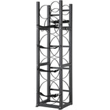 VEVOR Refrigerant Tank Rack, with 3 x 30lbs and Other 3 Small Bottle Tanks, Cylinder Tank Rack 12.79x12.99x47.12 in, Refrigerant Cylinder Rack and