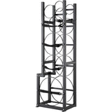 VEVOR Refrigerant Tank Rack, with 1 x 50lb, 2 x 30lb and Other 3 Small Bottle Tanks, Cylinder Tank Rack 15.55x12.99x49.8 in, Refrigerant Cylinder Rack and Holders for Freon, Gases, Oxygen, Nitrogen - Extra Image