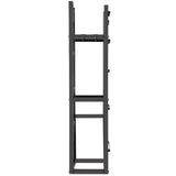VEVOR Refrigerant Tank Rack Cylinder Tank Rack w/ 1*50lb 2*30lb &3 Small Bottles