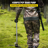 VEVOR High Pressure Hand Pump 3 Stage up to 4500 psi PCP Pump Safe and Convenient Airgun PCP Pump High Pressure Hand Pump for High Pressure Tires and