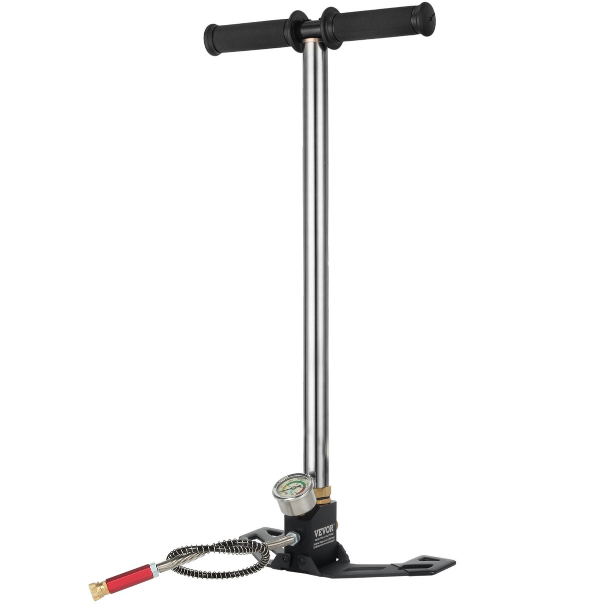 VEVOR High Pressure Hand Pump 3 Stage up to 4500 psi PCP Pump Safe and Convenient Airgun PCP Pump High Pressure Hand Pump for High Pressure Tires and