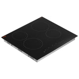 VEVOR Built-in Electric Cooktop Radiant Ceramic Cooktop 4 Burners 23.2x20.5 inch - Extra Image