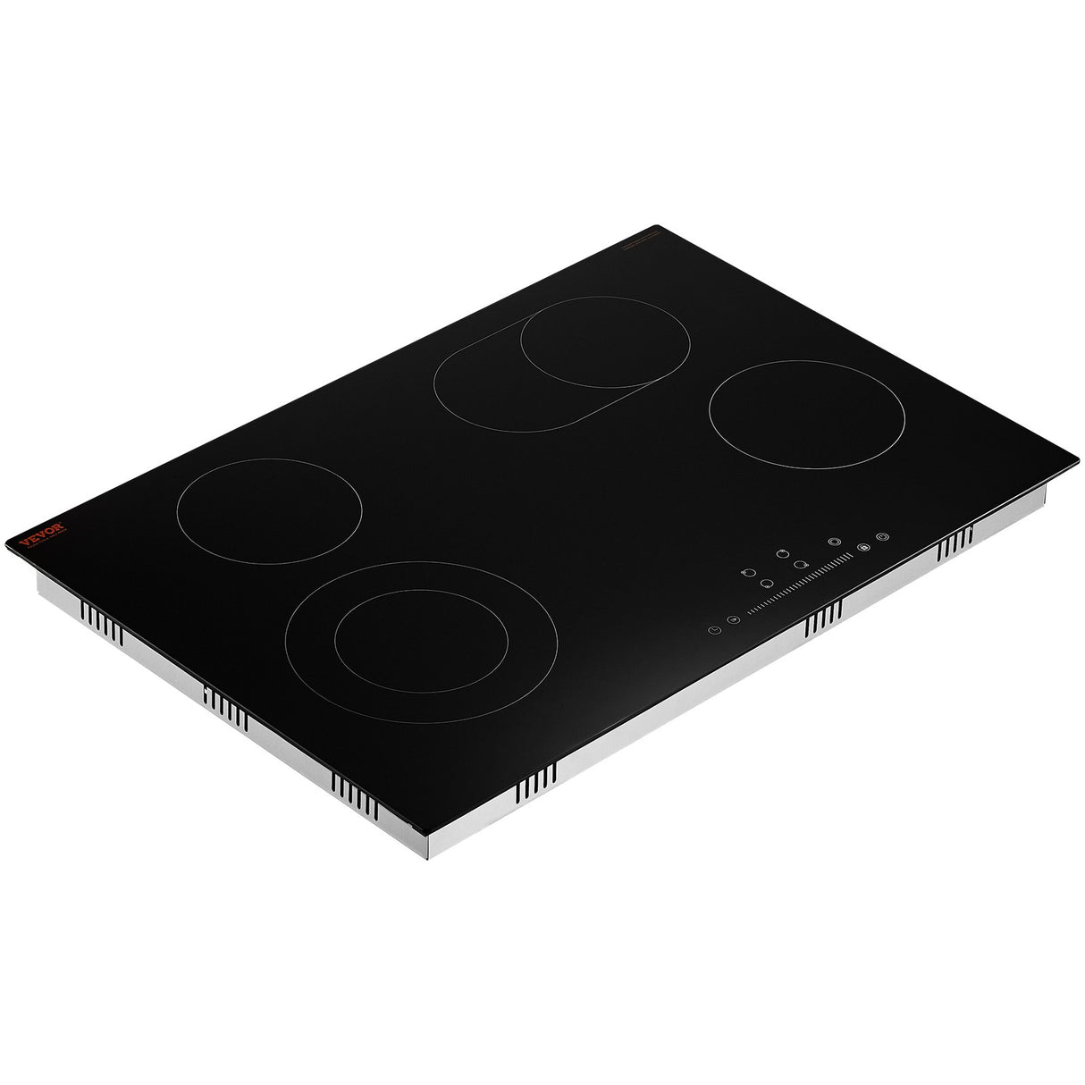 VEVOR Built-in Electric Cooktop Radiant Ceramic Cooktop 4 Burners 30.3x20.5 inch