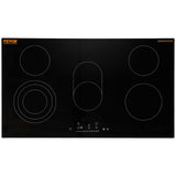 VEVOR Built-in Electric Cooktop Radiant Ceramic Cooktop 5 Burners 35.4x20.5 inch - Extra Image