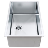 VEVOR Kitchen Sink, 304 Stainless Steel Drop-In Sinks, Undermount Single Bowl Basin with Accessories(Pack of 3), Household Dishwasher Sinks for Workstation, RV, Prep Kitchen, and Bar Sink, 30 inch - Extra Image