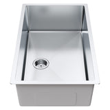VEVOR Kitchen Sink, 304 Stainless Steel Drop-In Sinks, Undermount Single Bowl Basin with Accessories(Pack of 3), Household Dishwasher Sinks for