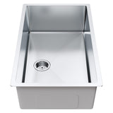 VEVOR Kitchen Sink, 304 Stainless Steel Drop-In Sinks, Undermount Single Bowl Basin with Accessories(Pack of 3), Household Dishwasher Sinks for Workstation, RV, Prep Kitchen, and Bar Sink, 32 inch - Extra Image