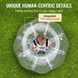 VEVOR Inflatable Bumper Ball 1-Pack, 4FT/1.2M Body Sumo Zorb Balls for Teen & Adult, 0.8mm Thick PVC Human Hamster Bubble Balls for Outdoor Team