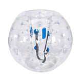 VEVOR Inflatable Bumper Ball 1-Pack, 4FT/1.2M Body Sumo Zorb Balls for Teen & Adult, 0.8mm Thick PVC Human Hamster Bubble Balls for Outdoor Team