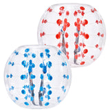 VEVOR Inflatable Bumper Balls 2-Pack, 4FT/1.2M Body Sumo Zorb Balls for Teen & Adult, 0.8mm Thick PVC Human Hamster Bubble Balls for Outdoor Team Gaming Play, Bumper Bopper Toys for Garden, Yard, Park - Extra Image