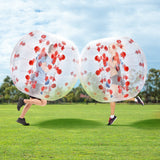 VEVOR Inflatable Bumper Ball 1-Pack, 4FT/1.2M Body Sumo Zorb Balls for Teen & Adult, 0.8mm Thick PVC Human Hamster Bubble Balls for Outdoor Team