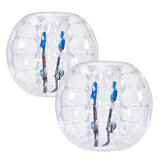 VEVOR Inflatable Bumper Balls 2-Pack, 4FT/1.2M Body Sumo Zorb Balls for Teen & Adult, 0.8mm Thick PVC Human Hamster Bubble Balls for Outdoor Team