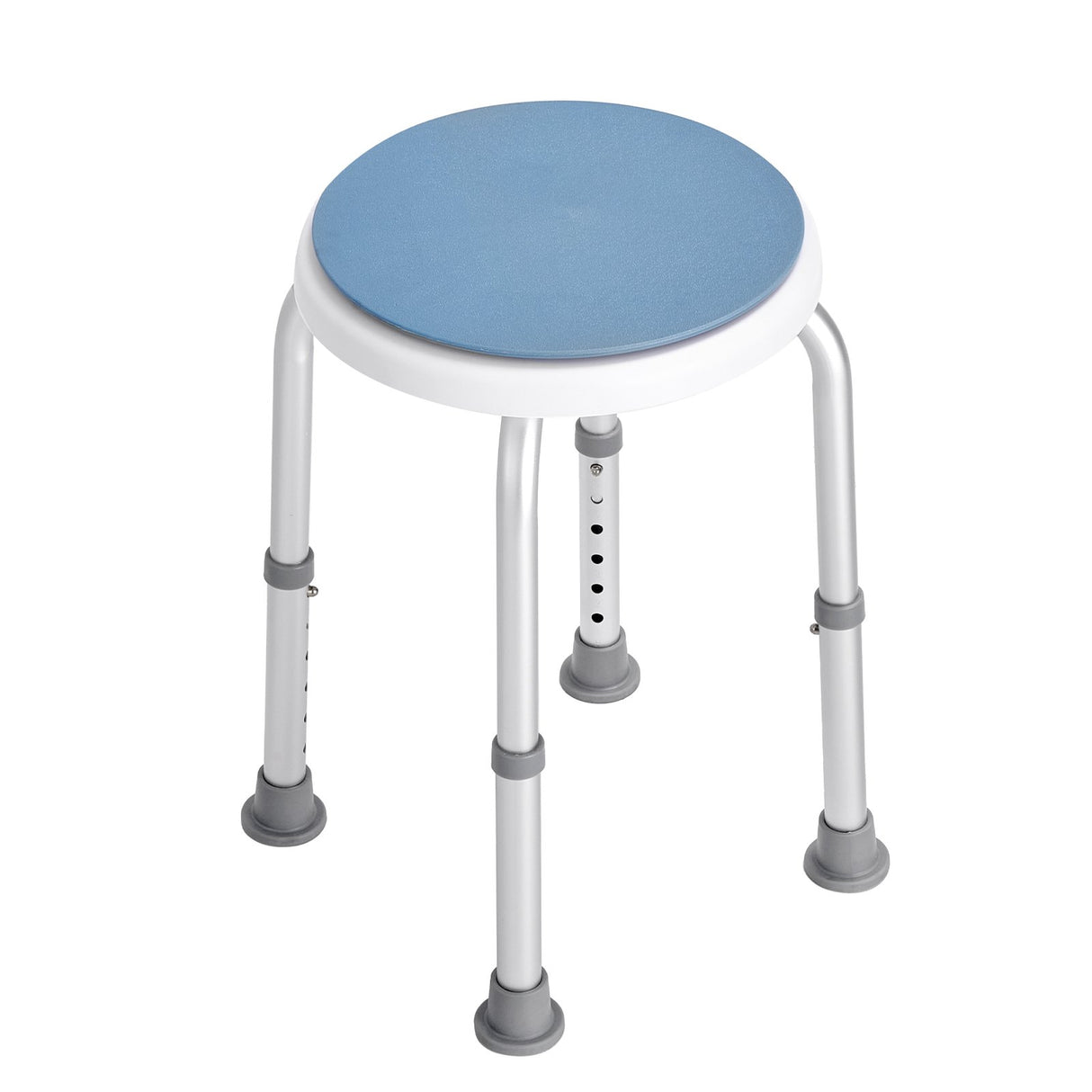 VEVOR Shower Chair 360 Degree Rotating, Adjustable Height Shower Stool Seat, Bath Chair for Inside Shower or Tub, Non-Slip Bench Bathtub Seat Stool for Elderly Disabled Handicap,  136.08kgs Capacity