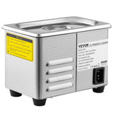 VEVOR 0.8L Professional Ultrasonic Cleaner 304 Stainless Steel Digital Lab Ultrasonic Cleaner with Timer for Jewelry Watch Glasses Circuit Board Dentures Small Parts Dental Instrument (0.8L) - Extra Image