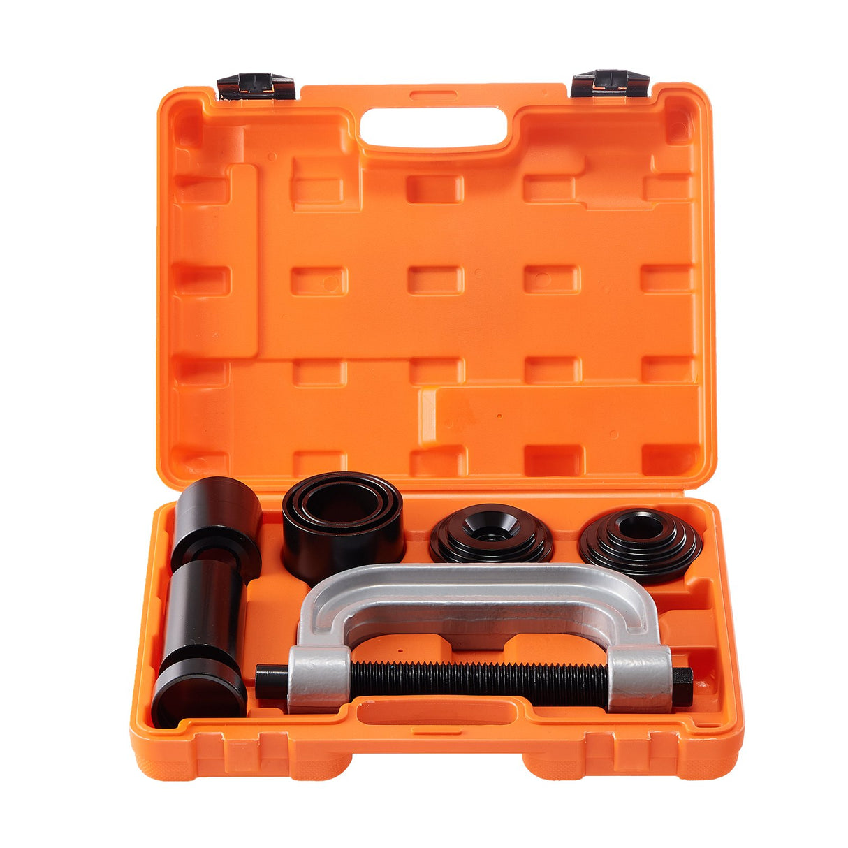 VEVOR Ball Joint Press Kit, 10 pcsTool Kit, C-press Ball joint Remove and Install Tools, for Most 2WD and 4WD Cars, Heavy Duty Ball Joint Repair Kit