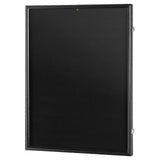 VEVOR Jersey Display Frame Case, 610 x 812 x 40 mm, Large Lockable Sport Jersey Shadow Box with 98% UV Protection PC Glass and Hangers, for Baseball