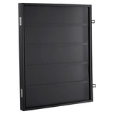 VEVOR 35 Graded Sports Card Display Case, 617 x 775 x 55 mm, Baseball Card Display Frame with 98% UV Protection Clear View PC Glass, Lockable Wall