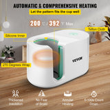 VEVOR Mug Press Machine Automatic Heat Press Sublimation Printing 11-15oz Cup - Top-Down View