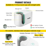 VEVOR Mug Press Machine Automatic Heat Press Sublimation Printing 11-15oz Cup - Rear View
