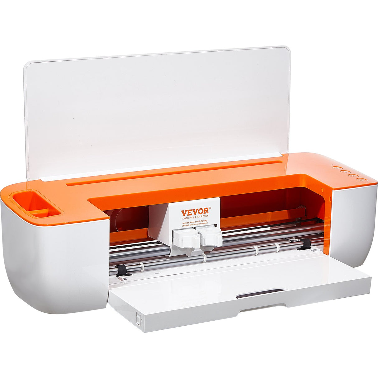 VEVOR Vinyl Cutter Machine, Bluetooth Connectivity DIY Cutting Machine, Compatible with iOS, Android, Windows and Mac, Massive Designs Included, for Creating Customized Cards, Home Decor