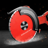VEVOR Electric Concrete Saw, 14" Concrete Cutter, 1800W Concrete Saw, Electric Circular Saw with 14" Blade and Tools, Masonry Saw for Granite, Brick,