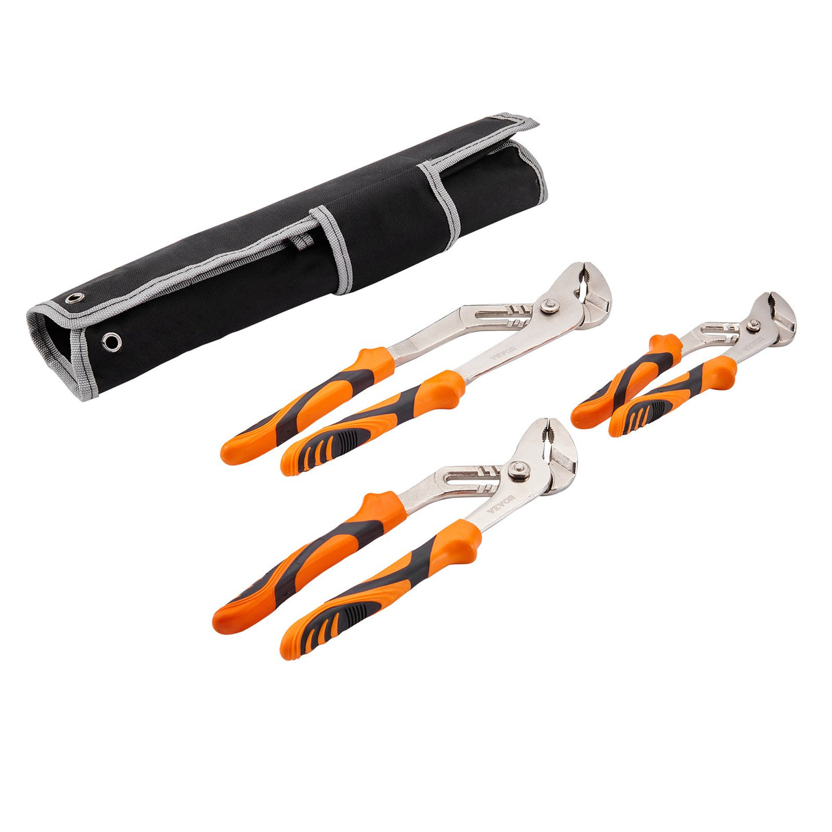 VEVOR Groove Joint Pliers Set Water Pump Pliers 3-Piece 12
