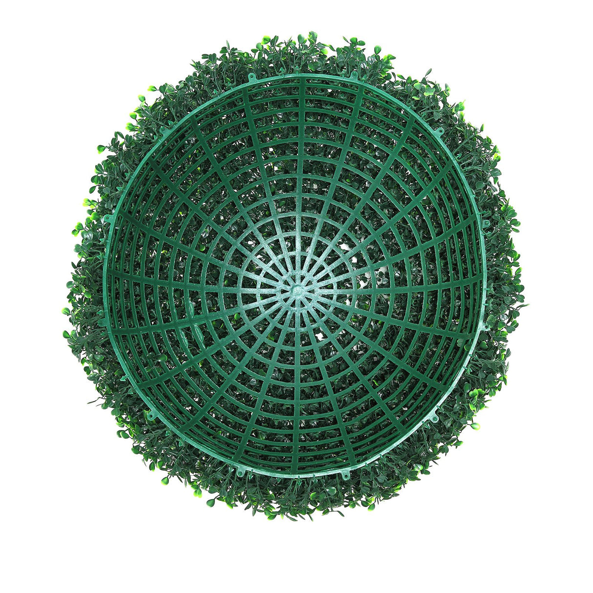 VEVOR Artificial Topiaries Boxwood Trees, (2 Pieces), Ball-Shape Faux Topiaries Plant, All-year Green Feaux Plant Decorative Balls for Backyard,