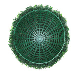 VEVOR Artificial Topiaries Boxwood Trees, (2 Pieces), Ball-Shape Faux Topiaries Plant, All-year Green Feaux Plant Decorative Balls for Backyard,