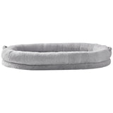VEVOR Human Dog Bed 1825x1220x254 mm Human Size Dog Bed Washable Faux Rabbit Fur