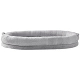 VEVOR Human Dog Bed 1825x1220x254 mm Human Size Dog Bed Washable Faux Rabbit Fur - Extra Image