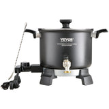 VEVOR Wax Melter for Candle Making, 5 Liter Large Electric Wax Melting Pot Easy Pour Spout, 4-level Temperature Control, Easy Clean for Candle Soap Cream Beauty Bulk Production Business or Home