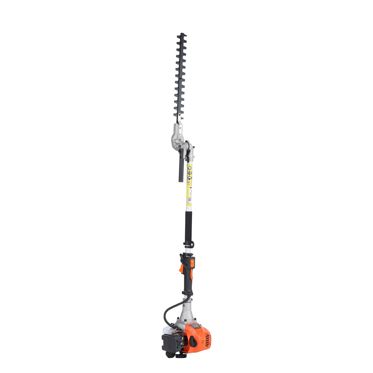 VEVOR 15.7-inch 26CC 2 Cycle Gas Hedge Trimmer, Gas Powered Pole Hedge Trimmer with Dual Sided Dual Action Blade, Adjustable Trimmer Head, Suitable