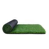 VEVOR Artifical Grass, 6 x 10 ft Rug Green Turf, 1.38"Fake Door Mat Outdoor Patio Lawn Decoration, Easy to Clean with Drainage Holes, Perfect For