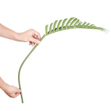 VEVOR Artificial Gold Cane Palm Tree, 2m Tall Faux Plant, PE Material & Anti-Tip Tilt Protection Low-Maintenance Plant, Lifelike Green Fake Tree for Home Office Warehouse Decor Indoor Outdoor - Extra Image